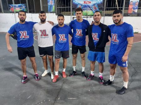 دوري XL CUP 2023 أسود لندن طمرة يهزم نابولي اكسال في عقر داره